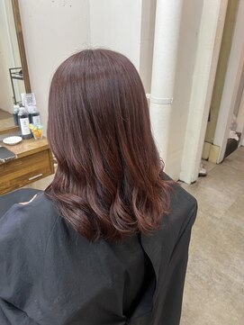 アジールヘア 北千住駅西口店(agir hair) ピンクブラウン/#kitasenju