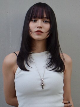 シーン(SCENE) クラゲヘアー/小顔に見せるヘア/ココアベージュ/天神今泉