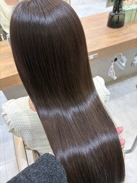 艶髪グレージュ