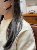 シルバーインナーカラー