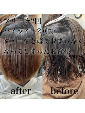 エノア 青山(ENORE) 髪質改善/縮毛矯正/美髪/艶髪/弱酸性縮毛矯正/美髪ストレート