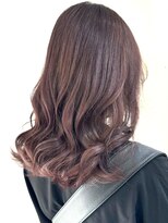 アルファ(alpha)&nbsp;大人ガーリー/ダークアッシュ/似合わせカット/ミディアムレイヤ