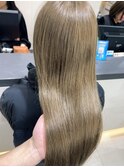 ブリーチダブルカラーグレージュオリーブベージュ