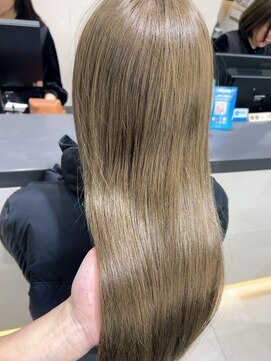 ピークアブー ワン(PEEK-A-BOO ONE) ブリーチダブルカラーグレージュオリーブベージュ