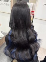 ラピス 横浜(Lapis) アッシュブラック×ブルーインナー