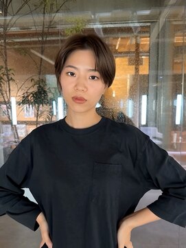 美容室 ビ フェスカ(B FESCA) #ハンサムショート#センターパート#大人ショート#クールショート