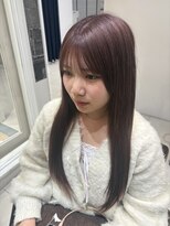 アース 郡山コスモス通り店(HAIR&MAKE EARTH)&nbsp;ピンクラベンダーベージュ