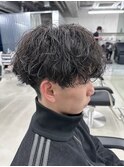 シャドウパーマ/スパイラルパーマ/メンズサロン/メンズ/眉毛