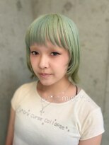キャンバスアニュー 川崎(canvas anew.)&nbsp;ミントカラー　ブリーチ2回～