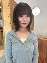 ジェニック 清水(-GENIC) 【-GENIC】清水・髪質改善 顔まわりレイヤーボブ