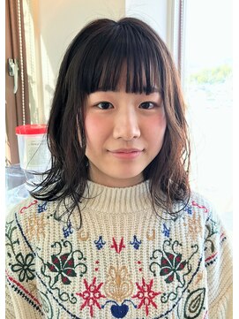 セシカアージュ(Cesica age) ふんわり切りっぱなしロブ