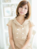 モッズヘア 越谷(mod's hair) ■トキメキ♪大人かわいいツヤ感セミディ14-4★越谷10代20代30代
