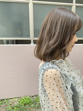 ハグ 横浜(HUG) ふんわりワンレンボブ