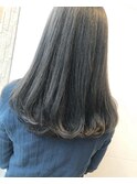 *暗くても透ける☆魔法の暗髪グレーパール*