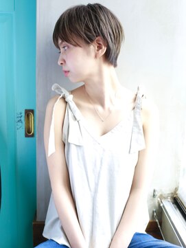 バース(BIRTH) 天神【BIRTH】ワンサイドショート×アッシュブラウン2