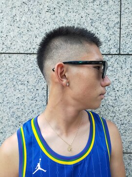 ヒロギンザ 神田店(HIRO GINZA) フェードベリーショートスタイル