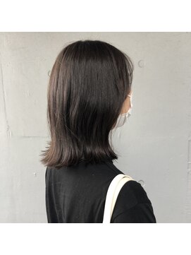 ジャム(JAM) 外ハネタイトボブ×暗髪カラー◯
