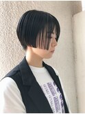 【零也】ぱらっと質感の平行ショートボブ☆