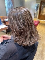 ヘアサロン アティリー(Hair Salon Attirer)&nbsp;極　白髪ぼかしハイライト　　【Attirer  飯田裕之】