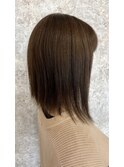 ストレート前下がりボブ