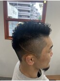 ★メンズスタイル★フェード×スパイラルパーマ