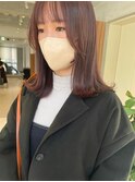 【恒吉佐央里】ナチュラルワンカールセミ/顔周り小顔ライン