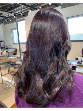 ラフィネ 成増店(raffine) 【 raffine 君島 】ピンクバイオレットカラー/髪質改善/成増