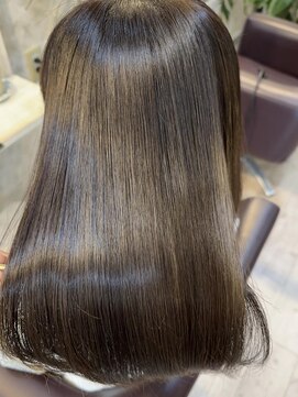 ヘアーエポック(hair epoque) 艶感手触り感◎触ってと言いたくなるボブ