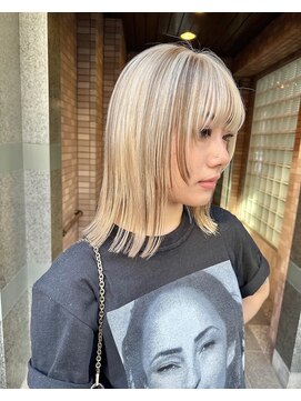 ルーム(Loom.) ローライトカラー ブロンドカラー デザインカラー ハイライト