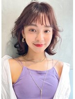 エイミー(Aimee)&nbsp;Aimee 町田　ピンクブラウン×ゆるふわカールヘア