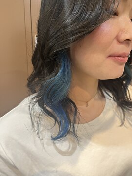 ブロンド(Blonde.) ☆インナーブルー☆