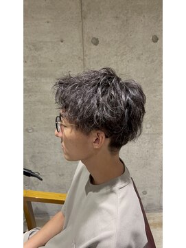 エイト 上野店(EIGHT ueno) 無造作スパイラル×アップバング【EIGHT上野  宮脇】