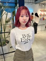 ラヴィズム 名駅店(LUVISM)&nbsp;10代20代30代ピンクベージュダブルカラーブリーチ名古屋名駅