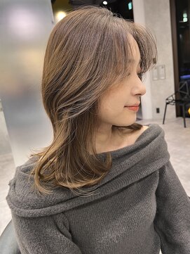 シティ(CITY) レイヤースタイル　韓国ヘア　20代30代40代