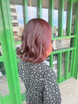 ネバーランド(NEVERLAND)&nbsp;ピンクブラウン×オレンジインナー