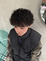 ゼスト リル 新宿(ZEST lill)&nbsp;プードルパーマ 波巻きパーマ マッシュパーマ 新宿