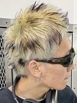 ウィコ 新宿(WICO)&nbsp;spiky short×point design [新宿駅/ウルフ/アッシュブラック]