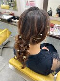 ツイン編み下ろし