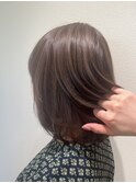 白髪ぼかしコントラストハイライト