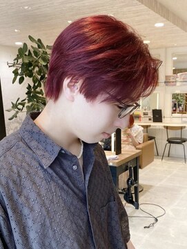 ボコカ(bococa) 【macana指名】毛流れセンターパート　ブリーチ　暖色