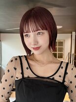 シエカ(CIECA.)&nbsp;前髪カット/こなれミディ/ウェーブパーマ/イメチェン/レイヤー