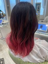 ビスイル 秋葉原店(Vis ill) 大人可愛い丸みボブピンクラベンダーベージュベビーピンク