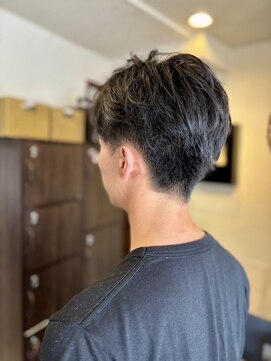 ジュジュル 稲毛本店(jujur) ウルフ/アッシュブラック/カルマパーマ/ベリーショート稲毛駅