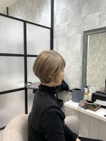 イーズ バイ インス(Yeeee.s by INCE)&nbsp;白髪ぼかし/白髪改善カラー/ショート/透明感カラー/脱白髪染め