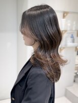 ザックギンザ(ZACC ginza) レイヤー/顔周りレイヤー/ミディアム/ロング/おくれ毛/前髪