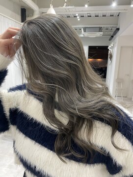 ルポ 京都四条河原町店(repos) ブリーチありカラー