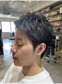 刈り上げない/アップバング/ショート