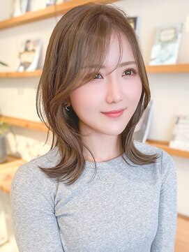 ルエ(rue) ナチュラルボブ前髪ありイメチェン20代30代40代50代ショートボブ