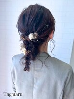 タグマル&nbsp;短めさんの編み下ろし☆おくれ毛アレンジ