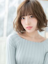 モッズヘア 越谷(mod's hair) ひし形レイヤーカット小顔抜け感ボブパーマh4越谷20代30代40代